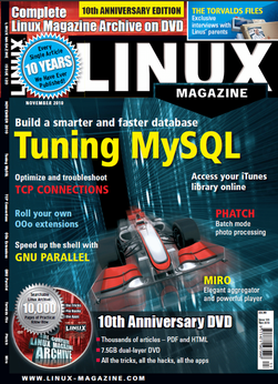 10th anniversary edition of Linux Magazine