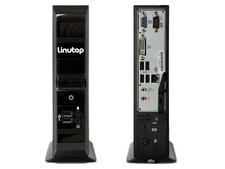 Linutop PC front and back