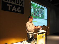 Matthias Ettrich at LinuxTag 2009