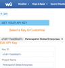 Figure 4: The API key on Weather Underground consists of an 18-digit hexadecimal number.