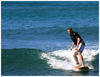 Figure 1: Target: The author surfing in Hawaii whilst an AI system writes his column.