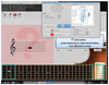 Figure 1: With a variety of exercises, playful interactions, and motivating evaluations, Nootka helps guitarists learn classical notation.