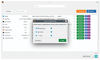 Figure 1: Use the gear wheel on the bottom right to display the supported formats and switch the individual formats on and off as required.