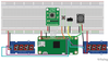 Figure 2: Fritzing view of the wiring.