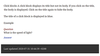 Figure 2: Interactive structures in HTML output formats, such as click blocks, are only supported in Asciidoctor. In this example, taken from the original documentation, clicking on Answer then displays the answer given in the source code.