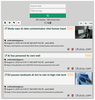 Figure 4: The Shaarli bookmark manager shows some of the bookmarks retrieved by Xidel.