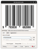 Figure 1: The Zint GUI shows you a preview of the code (top) with tabs below for entering data.