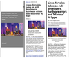 Figure 1: A Linus conversation, as converted to ePub by (left to right) rePocketable, ePub Creator, and percollate.