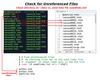 Figure 4: Use the Bash comm command to check for unreferenced files.
