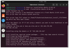 Figure 1: Besides BookStack, the installation script also sets up PHP and MySQL, letting you get started immediately.