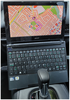 Figure 1: A Navit car navigation system loaded on an old 12