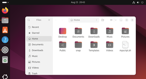 Figure 1: Underneath it all, this setup is the standard Linux distribution of your choice. Ubuntu is shown here.
