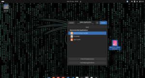 Figure 1: Installing a .deb package using GDebi.