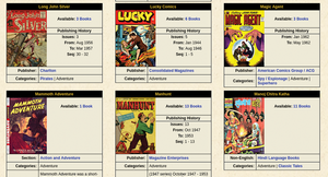 Figure 1: The web is full of digitized, really cool, and copyright-free comics that are impossible to get by other means.