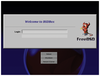 Figure 4: The default FreeBSD login manager has a distinctive look.