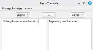 Figure 1: The Argos Translate GUI can be described as functional.