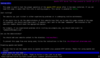 Figure 1: Verifying Apache is running and available on the localhost using lynx.